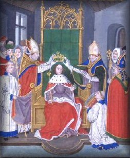 Crowned Edward III