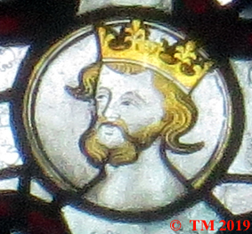 King Edward III as a younger man